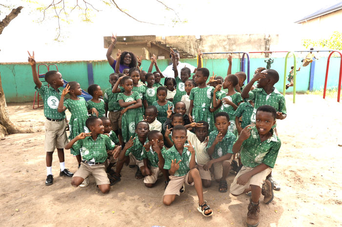 Pupils at Henry House Community School