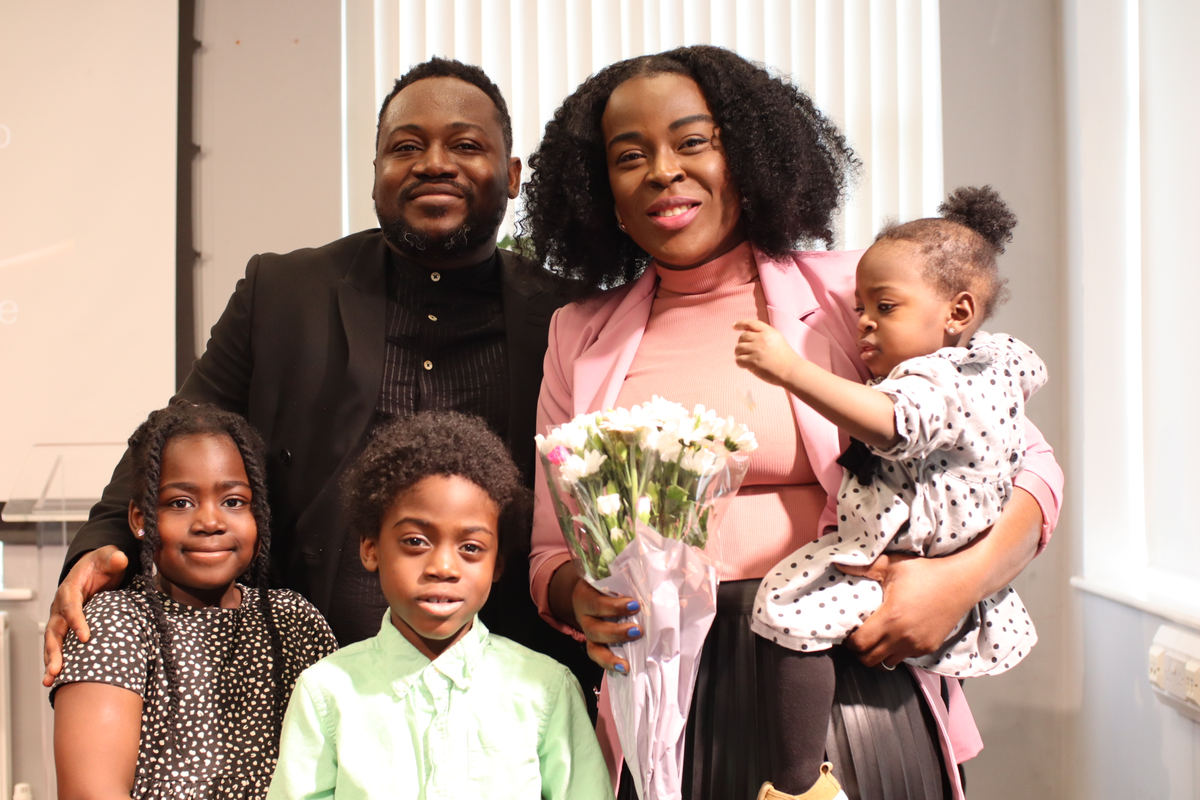 Rev. David and Pastor Joycelyn Bruno with their family